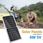 Panneau solaire usb portable pour escalade en plein air, camping voyage, g�n�rateur, batterie d'alimentation ...