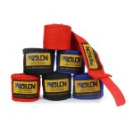 Pansement de boxe pour poignet, 2, 5 m, en coton, enveloppement pour main, accessoire pour protection ... Pansement de boxe pour poignet, 2, 5 m, en coton, enveloppement pour main, accessoire pour protection ...