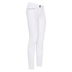 Pantalon de concours equitation mid grip femme euro - star arielle 38 femme blanc
