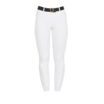 Pantalon de concours full grip taille haute femme equestro 34 femme blanc
