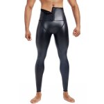 Pantalon en cuir noir taille haute pour hommes, modelant le corps, entraîneur de taille, leggings de ... Pantalon en cuir noir taille haute pour hommes, modelant le corps, entraîneur de taille, leggings de ...