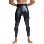 Pantalon en cuir slim pour hommes, modelant le corps, entraîneur de taille, large, taille haute, leggings ... Pantalon en cuir slim pour hommes, modelant le corps, entraîneur de taille, large, taille haute, leggings ...