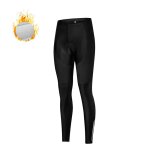 Pantalons de cyclisme pour femmes, longs pantalons d'hiver en polaire 5d absorbant les chocs, vtements ...