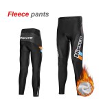 Pantalon de cyclisme en molleton chaud pour hommes, pantalon de sport en plein air, pantalon de vtt, ...