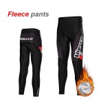 Pantalon de cyclisme en molleton chaud pour hommes, pantalon de sport en plein air, pantalon de vtt, ...