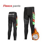 Pantalon de cyclisme en molleton chaud pour hommes, pantalon de sport en plein air, pantalon de vtt, ...