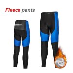 Pantalon de cyclisme en molleton chaud pour hommes, pantalon de sport en plein air, pantalon de vtt, ...