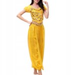 Pantalon de danse orientale indian dancing back
