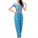 Pantalon de danse orientale indian dancing back