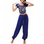 Pantalon de danse orientale indian dancing back