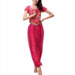 Pantalon de danse orientale indian dancing back