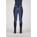 Pantalon equitation full grip femme euro - star arista 34 femme bleu