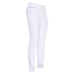Pantalon equitation mid grip easy rider victor knee 52 male blanc