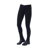 Pantalon equitation zipp� genou femme dublin supa - fit zip up s femme noir