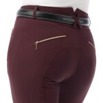 Pantalon equithème kenya - couleur : prune, taille : 38 pour cavaliére, equitation Pantalon equithème kenya - couleur : prune, taille : 38 pour cavaliére, equitation