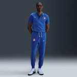 Pantalon de foot fusel� nike dri - fit atl�tico de madrid standard issue pour homme - bleu