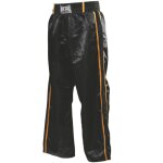 Pantalon full contact metal boxe - noir et or170 cm