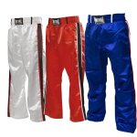 Pantalon de full contact metal boxe200 cm - bleu