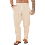 Pantalons homme eté lin coton chino leger respirant poches taille elastique décontracté pantalon yoga ... Pantalons homme eté lin coton chino leger respirant poches taille elastique décontracté pantalon yoga ...