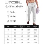 Pantalon homme lin et coton dcontract pantalon toile et yoga homme lger taille elastique m - 3xl