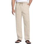 Pantalon homme lin pantalons et de plage casual yoga pants avec cordon leger pantalon dcontract elastique ...