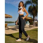 Pantalon jogging femme confortable taille elastique pantalon de survetement femme pantalons dcontract ...