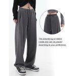 Pantalon de jogging pour femme - coton - printemps - eté - yoga - avec poches - taille haute - pantalon ... Pantalon de jogging pour femme - coton - printemps - eté - yoga - avec poches - taille haute - pantalon ...
