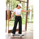 Pantalon de jogging pour femme, jambes larges, sport, chaud, doublé, taille elastique, loisirs, polaire, ... Pantalon de jogging pour femme, jambes larges, sport, chaud, doublé, taille elastique, loisirs, polaire, ...