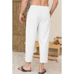 Pantalon lin homme eté léger respirant pantalon taille elastique avec cordon de serrage yoga décontracté ... Pantalon lin homme eté léger respirant pantalon taille elastique avec cordon de serrage yoga décontracté ...