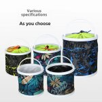 Pantalon de pche pliable en toile avec filet anti - saut random accessoire de pche de 28cm avec poigne ...