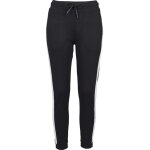 Pantalon running jogging - femme - by103 - noir et blanc