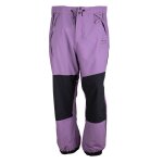 Pantalon de ski violet et noir