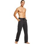 Pantalon de survêtement décontracté en coton pour homme, pantalon de yoga, pantalon de survêtement a ... Pantalon de survêtement décontracté en coton pour homme, pantalon de yoga, pantalon de survêtement a ...