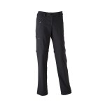 Pantalon trekking stretch randonn�e homme jn585 - noir