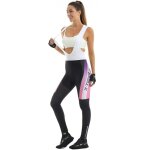 Pantalon de vlo thermique pour femme, coolmax 5d, coussinet de gel, pour cyclisme, bavoir, hiver
