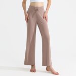 Pantalon de yoga pour femme couleur loto rose taille s schage rapide respirant pour la course la danse ...