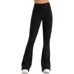 Pantalon de yoga femme taille haute noir evas leggings hiver