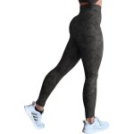 Pantalon de yoga flexible en spandex, anti - humidit, moulant, equipement de fitness