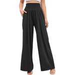 Pantalon de yoga taille haute elastique en coton avec poches pour femme - pour toutes les saisons - taille ... Pantalon de yoga taille haute elastique en coton avec poches pour femme - pour toutes les saisons - taille ...