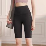 Pantalon de yoga a taille haute pour femmes 2024 en stock double face sensation nue fitness pantalon ...