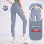 Pantalon de yoga a taille haute et push - up sans fil en forme de pomme pour femme pour course a pied ...
