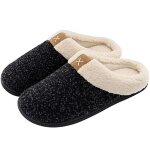Pantoufles chaudes et confortables en mousse a m�moire de forme, pantoufles xl