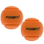 Paquet de 2 amortisseurs de vibrations de balle en silicone premium accessoires de raquette de tennis ...