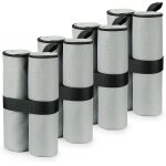 Paquet de 4 poids de sable gazebo, poids lourd, qualit industrielle, poids lourd, poids pour les jambes, ...