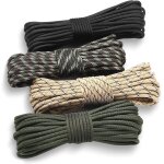 Paracord 64 m 4 mm nylon rope 550 lbs max load 250 kg survival equipment for camping climbing garden ...