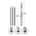 Paracorde en acier inoxydable, ensemble de couture, parachute, pince, bracelet, aplatissement ogo grossier ...