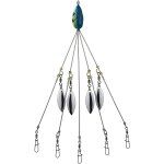 Parapluies pour bass stripers faire de la pêche, kit de de leurres pour leurres de pêche en , bleu Parapluies pour bass stripers faire de la pêche, kit de de leurres pour leurres de pêche en , bleu