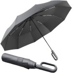 Parapluie de golf pliable extra large coupe - vent de 137, 2 cm - ouverture et fermeture automatiques ...