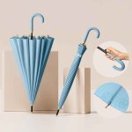 Parapluie de luxe coupe - vent pour femme, 24 ctes, long manche, impermable, grand, semi - existent, ...