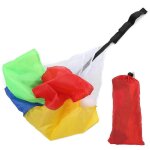 Parapluie de r�sistance color� pour enfants, entra�nement physique s�r et non toxique, parachute de course ...